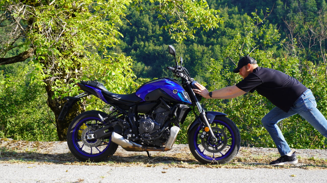 Yamaha MT-07 Push