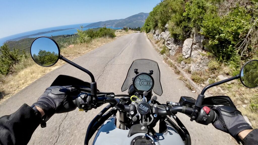 Royal Enfield Himalayan 450 Driver View