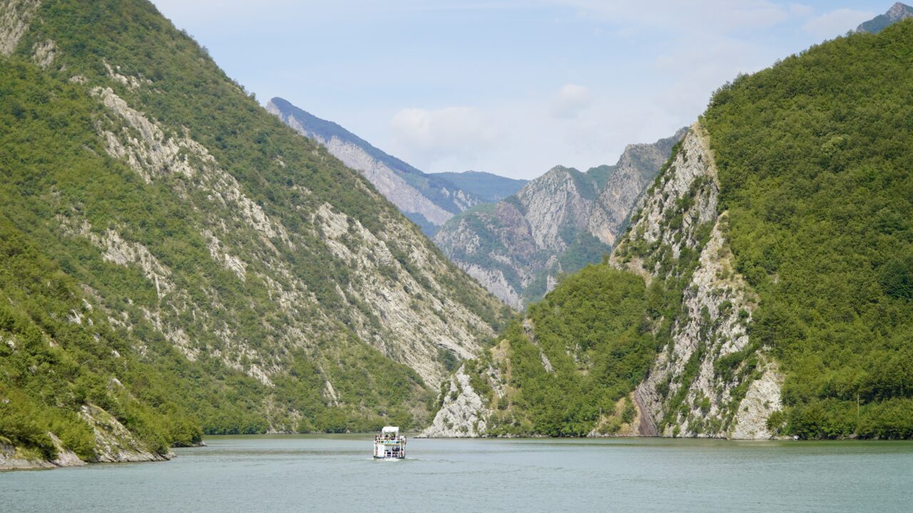 Komani Lake Albania